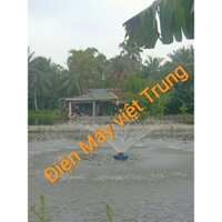 Máy sục oxy hòa tan ao hồ,bơm nước phun mưa tạo đài phun nước - dây nguồn 30m