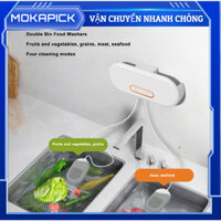 Máy sục rửa thực phẩm, Máy rửa rau quả Mokapick