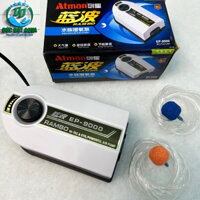 Máy sủi khí oxi Atman EP-9000 dùng cho bể cá siêu êm ,kèm 3m dây sủi và 2 quả sủi