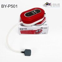 Máy sủi khí oxi baoyu-BYP505 (12w; 4 vòi x12L/phút); sủi êm; sủi bể kính; sủi tiểu cảnh; sủi mini; sục oxi bể cá cảnh