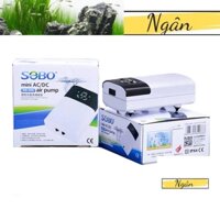 Máy sủi khí Oxy tích điện mini SOBO dùng cho hồ cá [SB-168, SB-268]