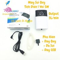 Máy sủi oxy TÍCH ĐIỆN 1 vòi SOBO SB-168 SB168 cho hồ cá