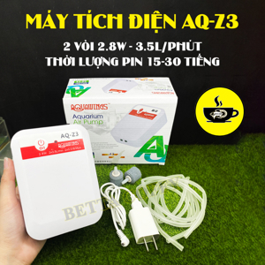 Máy sủi oxy tích điện Jebo 9950