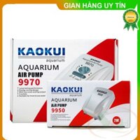 Máy sủi oxy tích điện Kaokui 9950, 9970 AC DC Air Pump sủi ắc quy 2 vòi bể cá tép thủy sinh store3