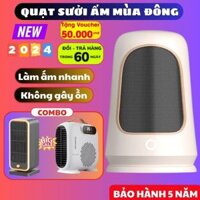 Máy sưởi ấm 2 chiều 1200W mini để bàn, Quạt sưởi ấm mùa đông, Công nghệ PTC làm ấm nhanh, Tiết kệm điện