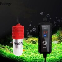 Máy sưởi bể cá Mini POKINGE, Cần sưởi USB bể cá tự động 10 / 15W, Thiết thực 15-34°C Bộ điều khiển nhiệt độ tiết kiệm năng lượng Bể cá giữ nhiệt