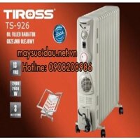 MÁY SƯỞI DẦU 13 THANH, 2400 – 2500W TIROSS TS926