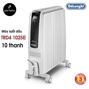 Máy sưởi dầu DeLonghi TRD4 1025E (TRD41025E) - 10 thanh