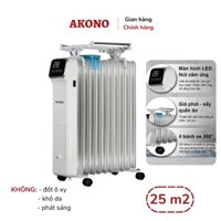 Máy Sưởi Dầu Nhật Bản Nhập Khẩu Không Khô Da AKONO 11 Thanh Cao Cấp