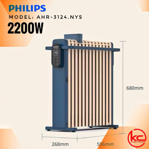 Máy sưởi dầu Philips AHR3124NYS 13 thanh