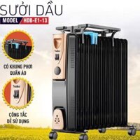 Máy sưởi dầu Saiko HBD-E1-13 Nhật Bản