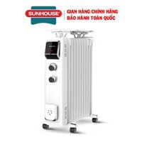 Máy sưởi dầu Sunhouse 13 lá SHD7084 đen (có giá phơi)