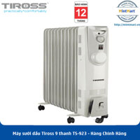 Máy sưởi dầu Tiross 9 thanh TS-923 - Hàng Chính Hãng