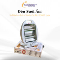 Máy sưởi, đèn sưởi mini có tấm lưới cách nhiệt, chế độ tự ngắt đổ an toàn ( didooglt )