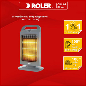 Máy sưởi điện 3 bóng Halogen Roler RH-2112