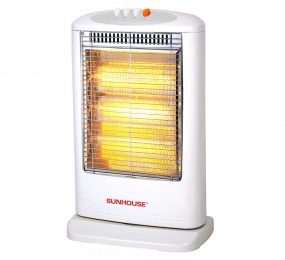 Máy sưởi Sunhouse SHD7019 - Máy sưởi halogen, 3 bóng
