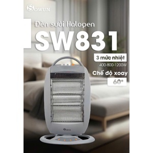 Máy sưởi điện Sowun SW 831