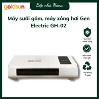 Máy sưởi gốm, máy xông hơi Gen Electric GH-02- quạt sưởi ấm, sưởi ấm nhanh, an toàn - Bảo hành 12 tháng