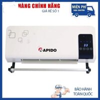 Máy sưởi gốm Rapido RCH2000-D - Hàng chính hãng. (Tặng 2 đôi dép LÔNG NHUNG trị giá 100)