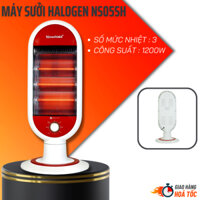 Máy sưởi Halogen NS05SH - Quạt sưởi Đèn sưởi hồng ngoại [ Bảo hành 12 tháng]