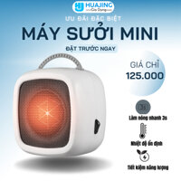 Máy Sưởi Mini Để Bàn 500W - Máy Sưởi Văn Phòng Không Mùi Nhựa Cho Mùa Đông (QS01)