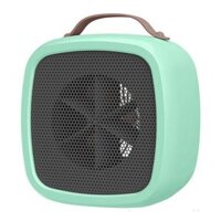 Máy sưởi mini gia dụng Máy sưởi quạt điện (Màu xanh lá cây nhạt)