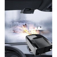 Máy sưởi mini ô tô giúp giữ ấm ô tô và chống bám sương kính dùng nguồn điện 12V có sẵn trên xe