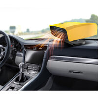 Máy sưởi mini ô tô giúp giữ ấm ô tô và chống bám sương kính những ngày nồm dùng nguồn điện 12V có sẵn trên xe