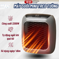 Máy Sưởi Mini Treo Tường OMI Có Tấm Lưới Cách Nhiệt An Toàn, Quạt Sưởi Ấm Hồng Ngoại Tiện Lợi