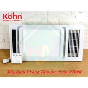 Máy sưởi phòng tắm âm trần Braun Kohn PT02R