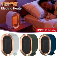 Máy sưởi quạt để bàn DITIPOO, Máy sưởi quạt PTC điện Mini 1200W, Gốm di động có bộ tản nhiệt Bộ tản nhiệt Mini cho văn phòng tại nhà mùa đông