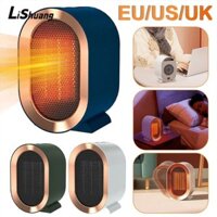 Máy sưởi quạt để bàn LISHUANG, Máy sưởi quạt PTC điện bằng gốm 1200W, 2 chế độ có bộ điều nhiệt Bộ tản nhiệt Mini cầm tay Mini cho văn phòng tại nhà mùa đông