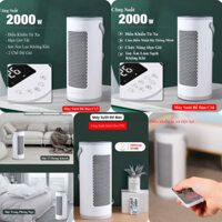 Máy Sưởi , Quạt Sưởi Mini Để Bàn Energy Green Lighting C13,C14 - Công Nghệ Sưởi Gốm PTC - BH 1 Năm