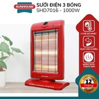 Máy sưởi sunhouse SHD7013 2 bóng cao cấp , Đèn sưởi 3 bóng Sunhouse SHD7016 3 bóng công suât lớn tiết kiệm điện TM Store