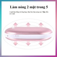 Máy Sưởi Tay Kiêm Sạc Dự Phòng 5200mAh Cho Mùa Đông Ấm Áp