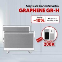 Máy sưởi Xiaomi Smartmi Graphene GR-H – Công suất 2200w, khả năng chống nước IPX4, làm ấm nhanh