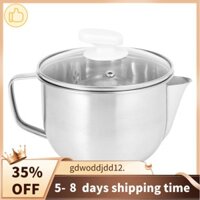 Máy tách dầu súp bằng thép không gỉ cao cấp 1000Ml, Máy tách mỡ dầu lọc dầu có nắp lọc nấu súp dầu