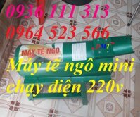 Máy Tách Hạt Ngô Mini 100kg – giờ