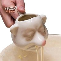 Máy tách trứng Bogey Man, -Nose, Máy tách lòng đỏ trứng bằng gốm, Tiện ích để làm bánh, cắm trại, gia đình Dễ sử dụng