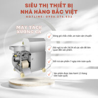 Máy tách xương cá công nghiệp - loại bỏ đến 98% xương