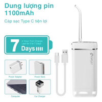 Máy Tăm Nước Cầm Tay Chính Hãng XiaomiEpuly, Máy Xỉa Răng Vệ Sinh Răng Miệng Nhỏ Gọn Tiện Dụng Mang Đi Du Lịch
