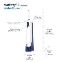 Máy tăm nước cầm tay Waterpik Cordless Water Flosser WP-360 [Hàng Mỹ chính hãng]