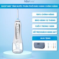 Máy Tăm Nước H2oFloss HF6P 2022 [ CHÍNH HÃNG] - Phiên bản mới nhất chạy êm - Đổi mới 12 tháng, tặng túi đựng