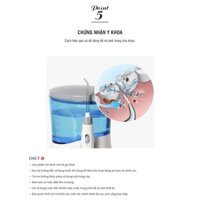 Máy tăm nước Lock&Lock Oral Irrigator 600ml Màu xanh dương - ENR111BLU