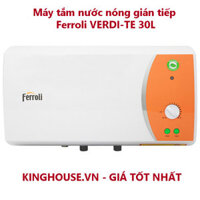 Máy tắm nước nóng gián tiếp Ferroli VERDI-TE 30L