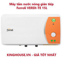 Máy tắm nước nóng gián tiếp Ferroli VERDI-TE 15L