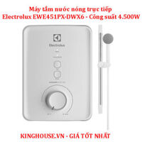 Máy tắm nước nóng trực tiếp Electrolux EWE451PX-DWX6 4500W