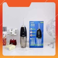 Máy Tăm Nước Optismile Của Đức Vanlu Water Flosser Kiện Kèm 4 Đầu Tăm Khác Nhau Cho Mọi Loại Răng