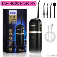 Máy Tăm Nước Tricklet Cordless Oral Irrigator, Máy tăm nước Tricklet - Sạch mảng bám, hơi thở thơm mát