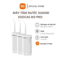 Máy Tăm Nước Xiaomi Soocas W3 Pro, Bình xịt vệ sinh răng miệng